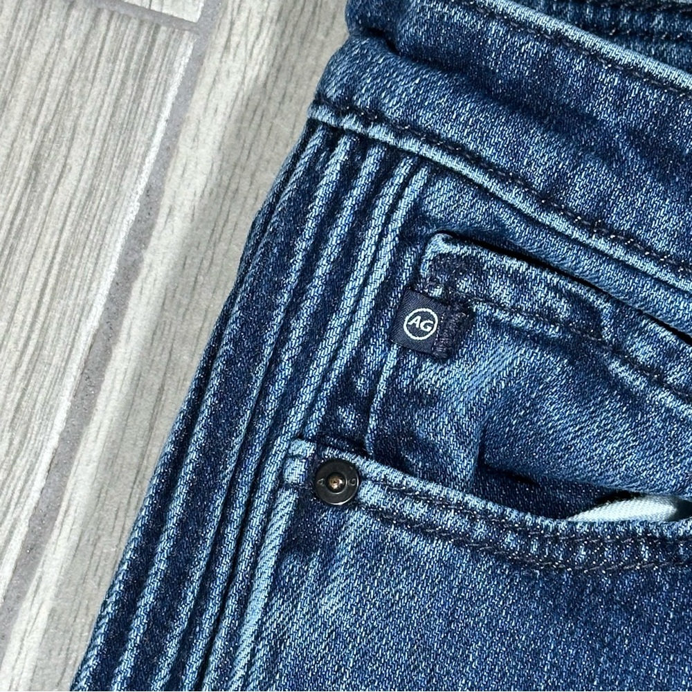 AG ADRIANO GOLDSCHMIED The PRIMA ANKLE PINTUCKED Cigarette Ankle Jeans 26 - Picture 4 of 13